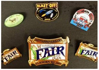 Wear the fair with collectible pins
