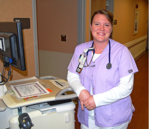 Morris nurse recognized as Fire Starter of the Month Morris nurse recognized as Fire Starter of the Month