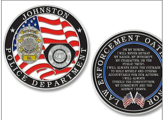 Johnston coins aid Special Olympics Johnston coins aid Special Olympics