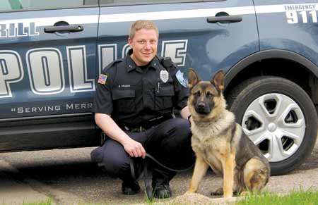 Merrill Police Department K-9 begins duty