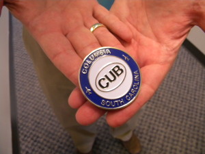 Former chairman of Richland County Airport Commission receives aviation challenge coin Former chairman of Richland County Airport Commission receives aviation challenge coin