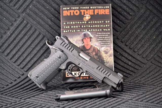 MoH recipient Dakota Meyer helps develop new 1911