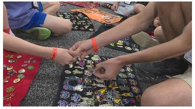 Pin Trading gets serious at Destination Imagination Pin Trading gets serious at Destination Imagination